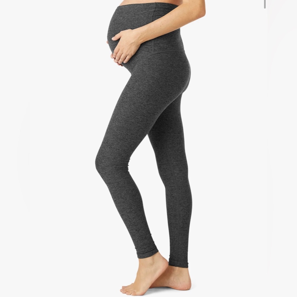 EUC Spacedye Love the Bump Midi Maternity Legging (XS)